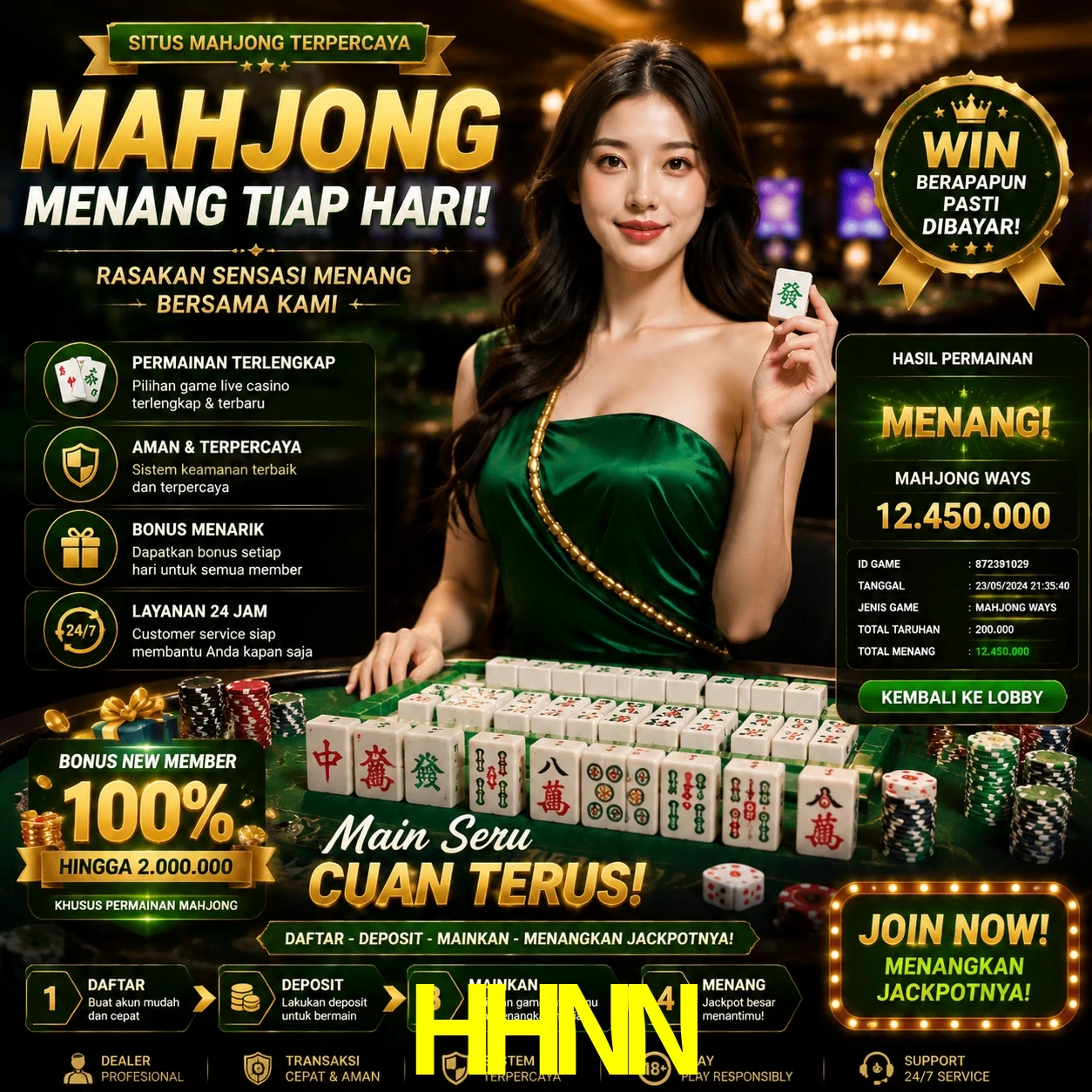 Cashback VIP HHNN - reembolso semanal